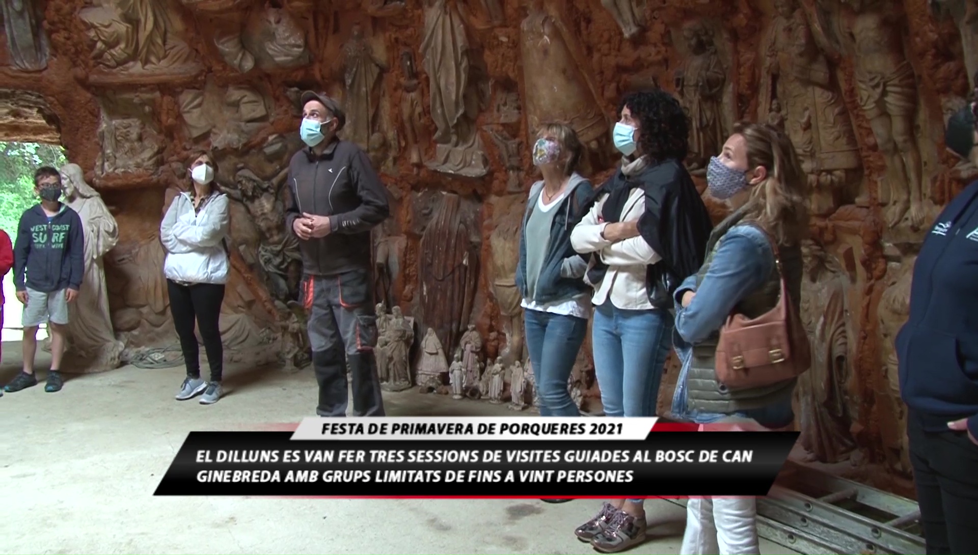 Festa de Primavera de Porqueres 2021. Visita al bosc de Can Ginebreda