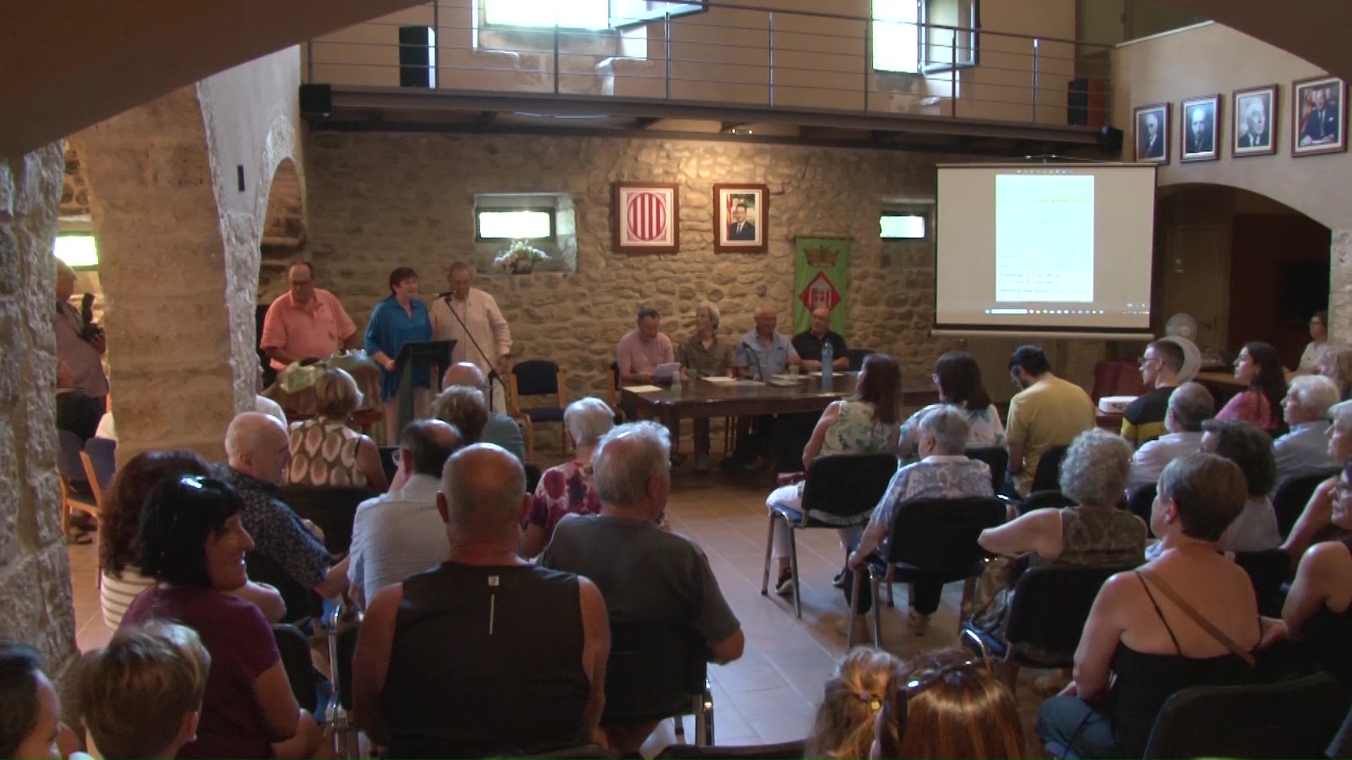 Fontcoberta obre la Festa Major amb el pregó i la presentació dels nous elements de la faràndula fontcobertina