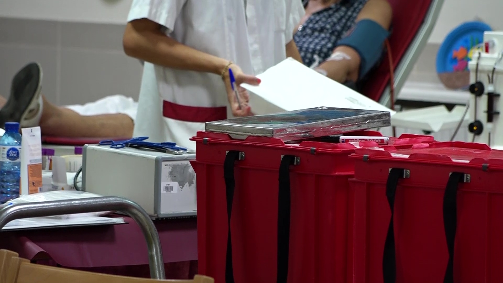 Una quarantena de persones participen a la donació de plasma a Banyoles